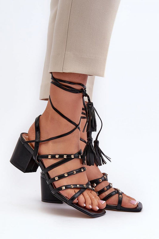 Sandalen mit Absatz Model 197584 Step in style