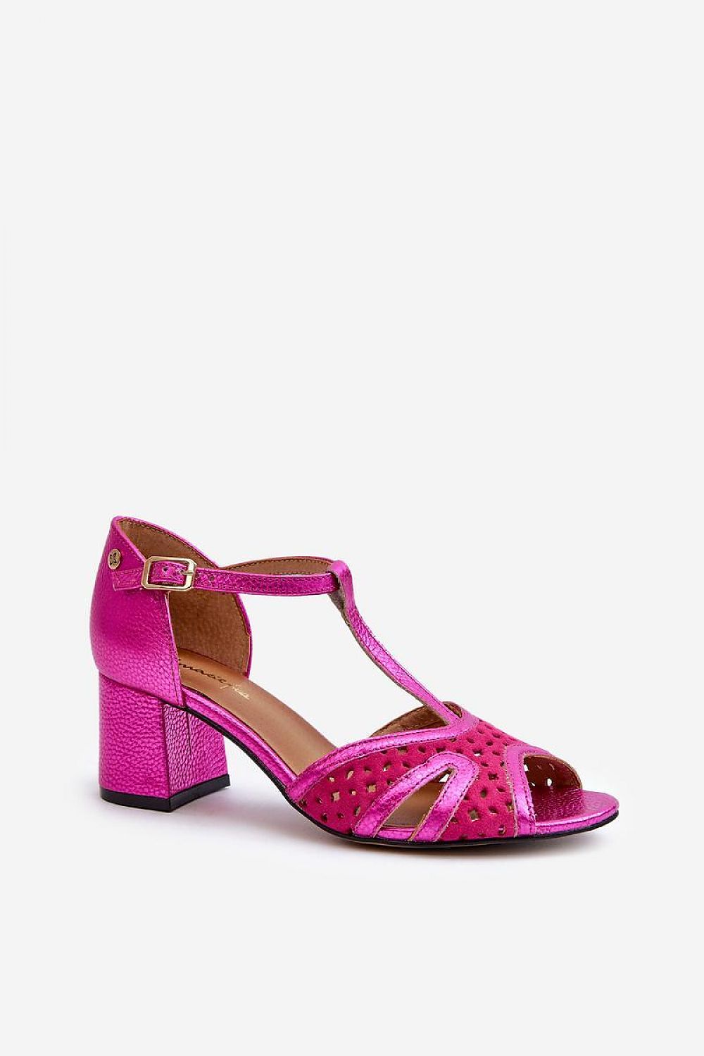 Sandalen mit Absatz Model 197700 Step in style