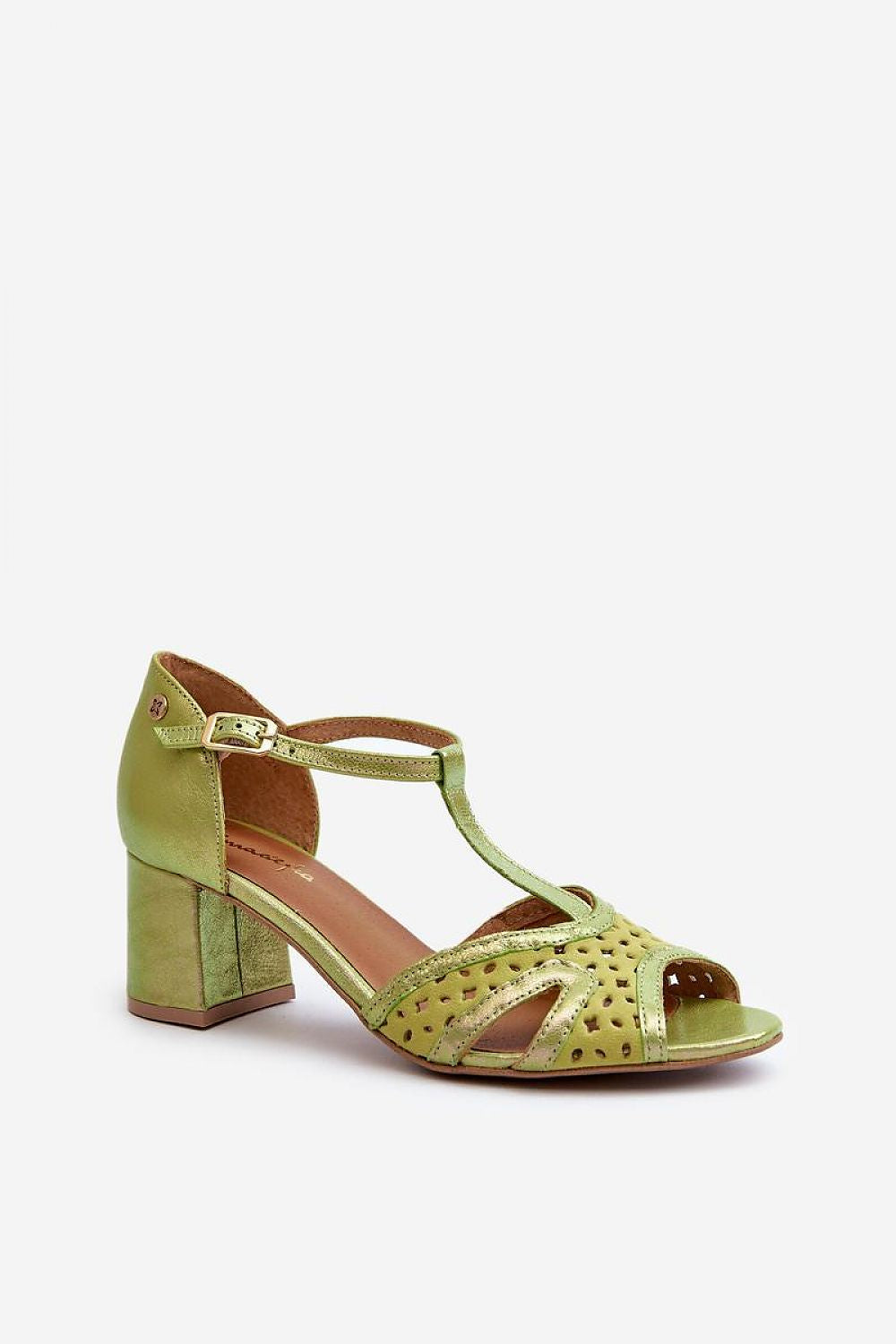 Sandalen mit Absatz Model 197702 Step in style