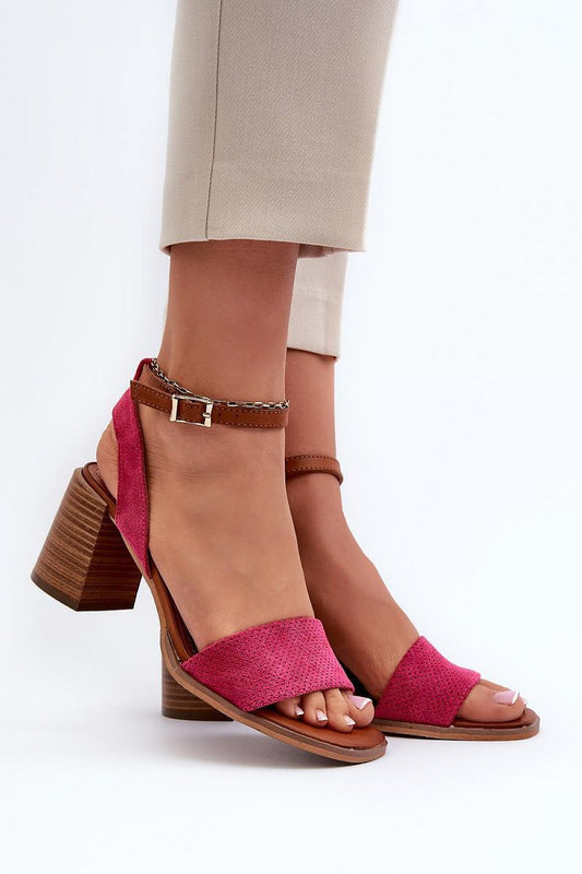 Sandalen mit Absatz Model 197902 Step in style