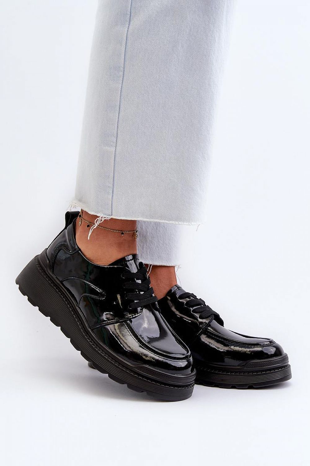 Plateau-Halbschuhe Model 198014 Step in style