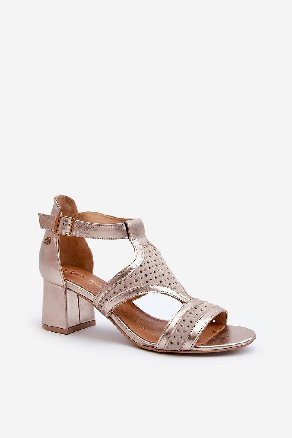 Sandalen mit Absatz Model 198129 Step in style