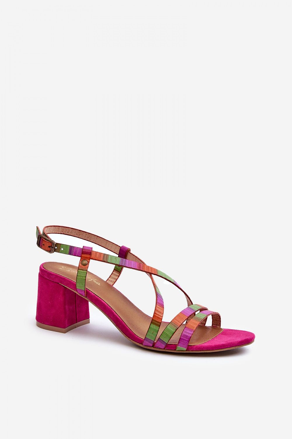 Sandalen mit Absatz Model 198795 Step in style