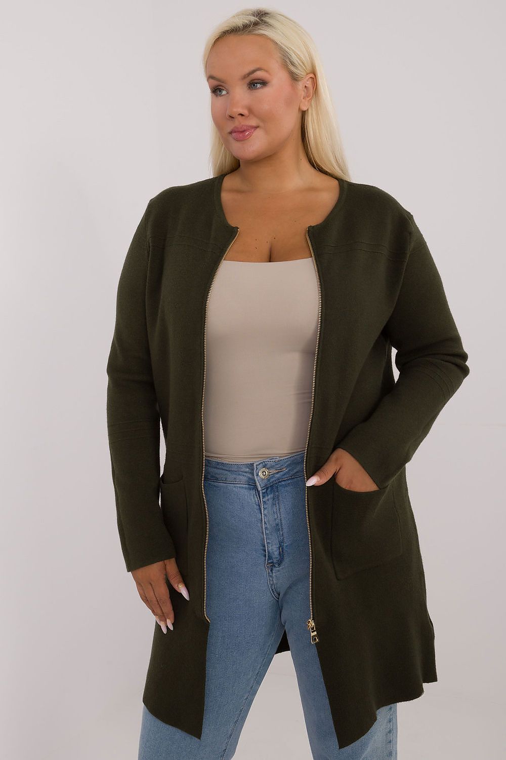 Pullover plus size Model 201368 Factory Price