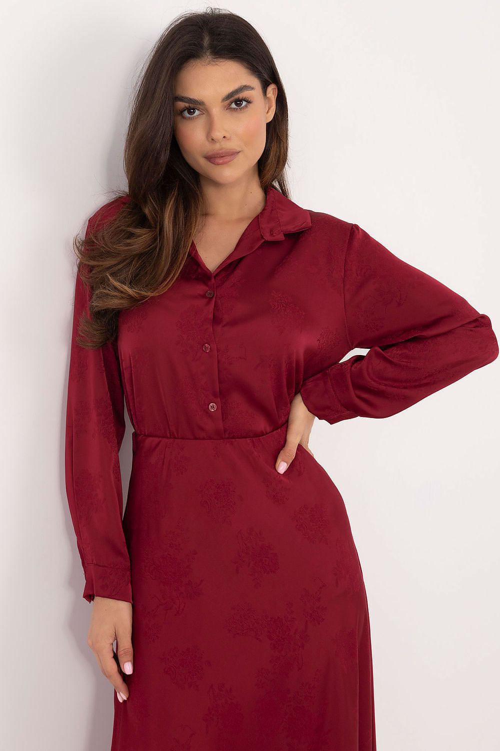 Langarm Hemd Model 202528 Italy Moda