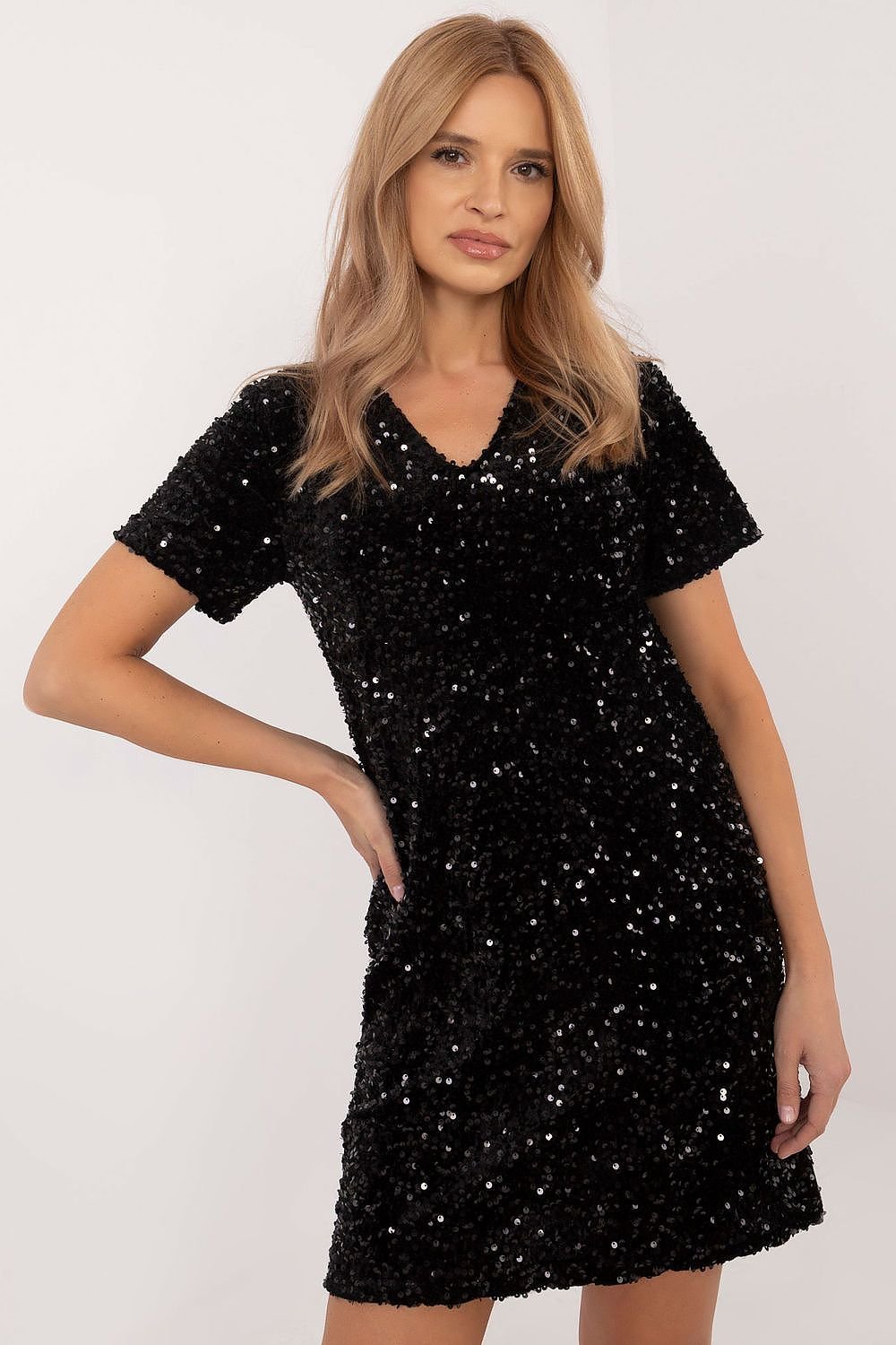 Kurzes Kleid Model 203738 Italy Moda