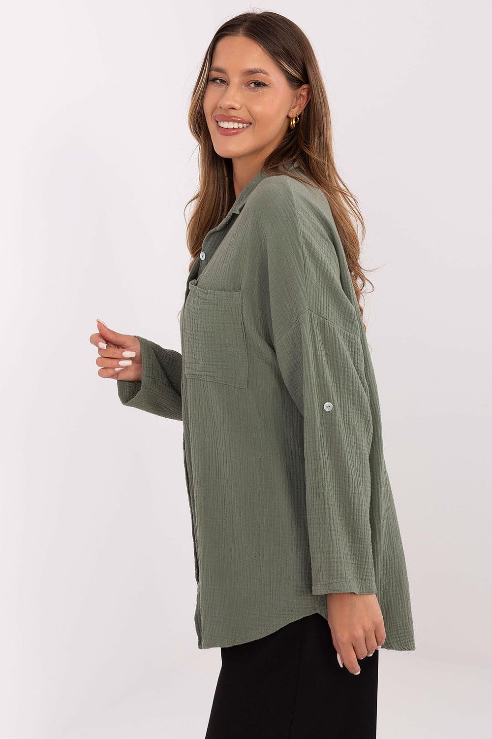  Langarm Hemd model 210009 Italy Moda 
