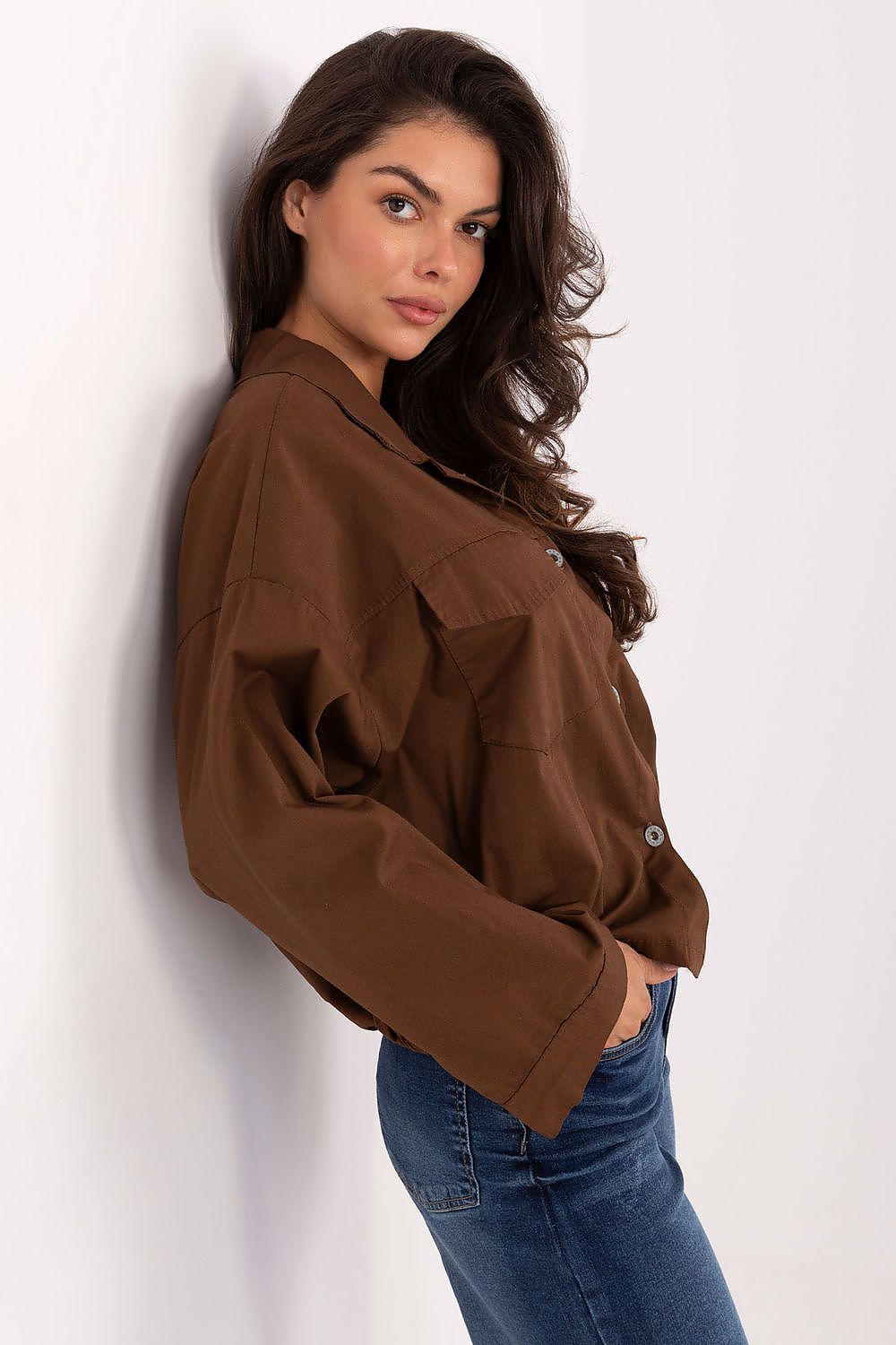  Langarm Hemd model 217883 Rue Paris 