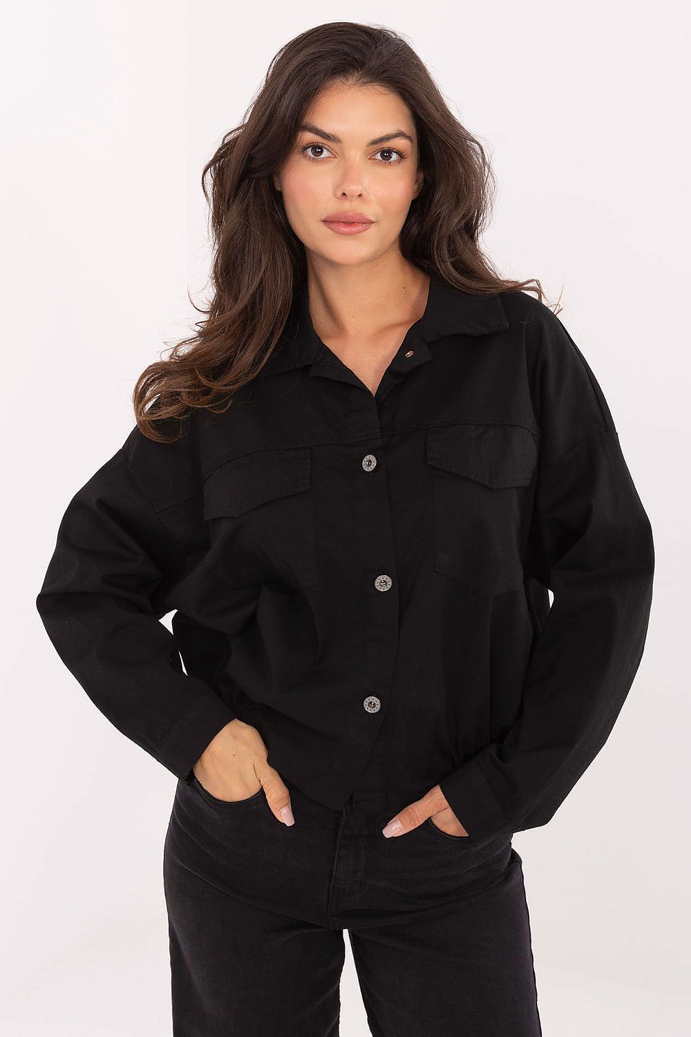  Langarm Hemd model 217884 Rue Paris 