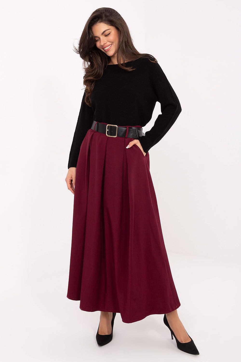  Langer Rock model 220810 Italy Moda 