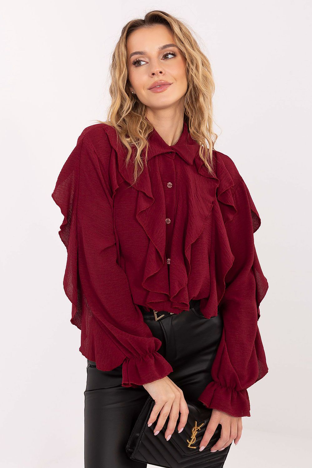  Langarm Hemd model 221059 Italy Moda 