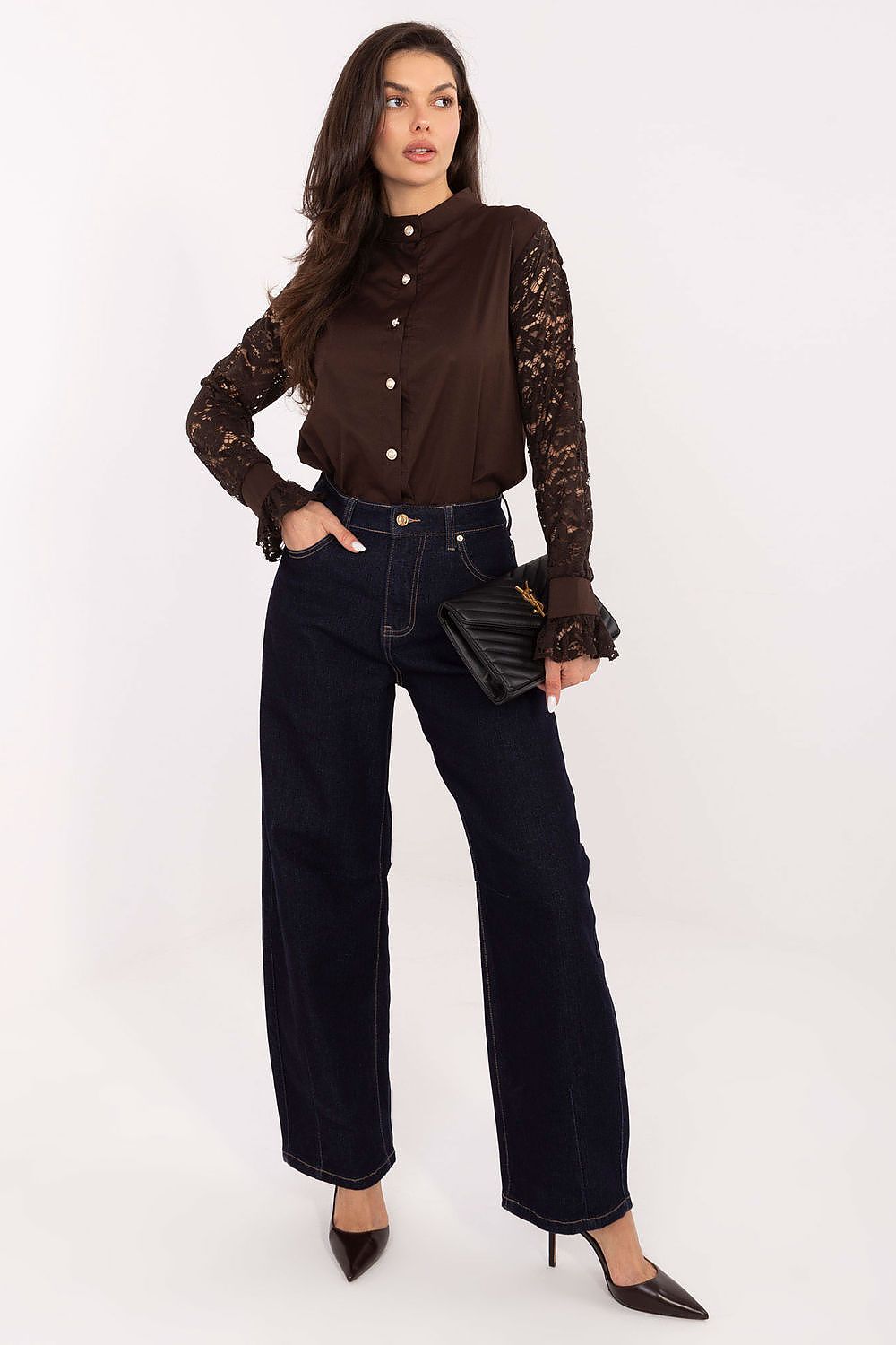  Langarm Hemd model 221577 Italy Moda 