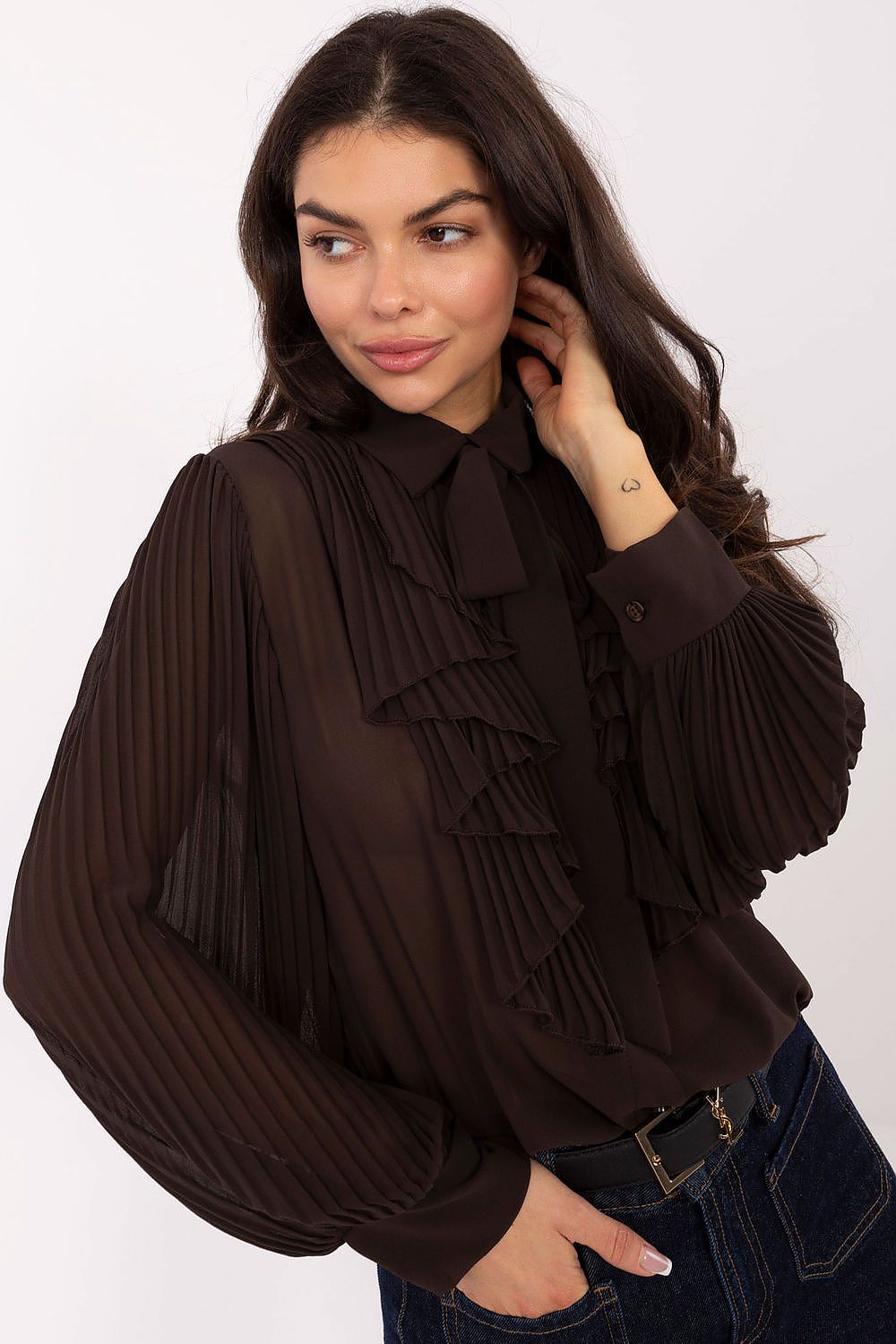  Langarm Hemd model 221589 Italy Moda 