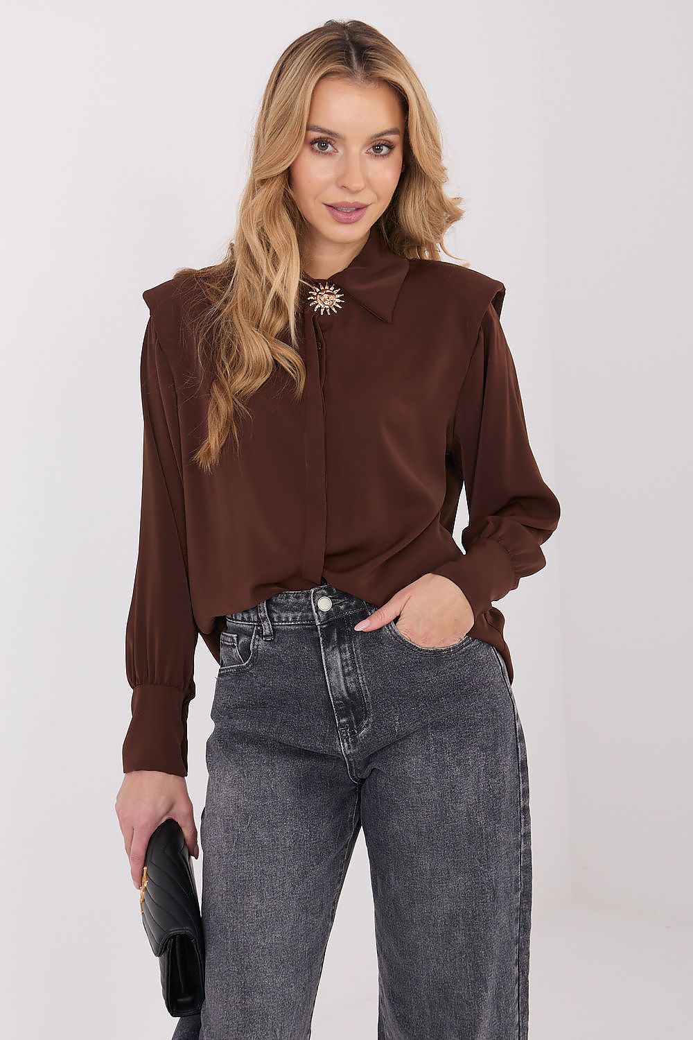  Langarm Hemd model 221754 Italy Moda 