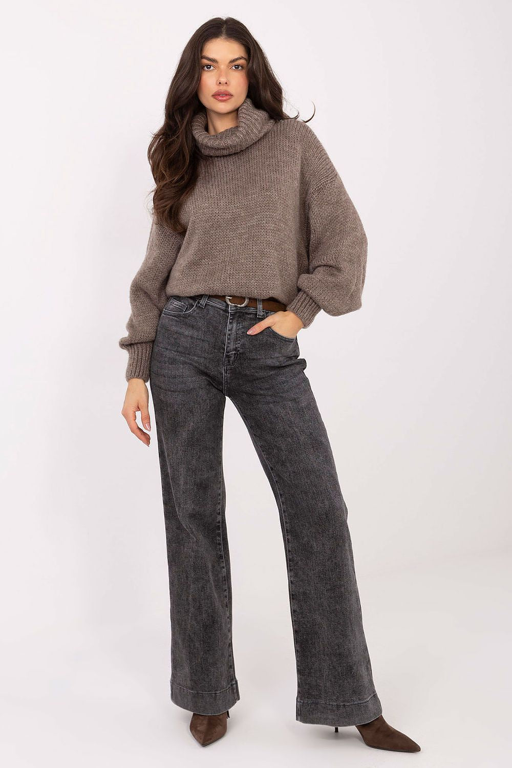  Rollkragenpullover model 221853 Factory Price 