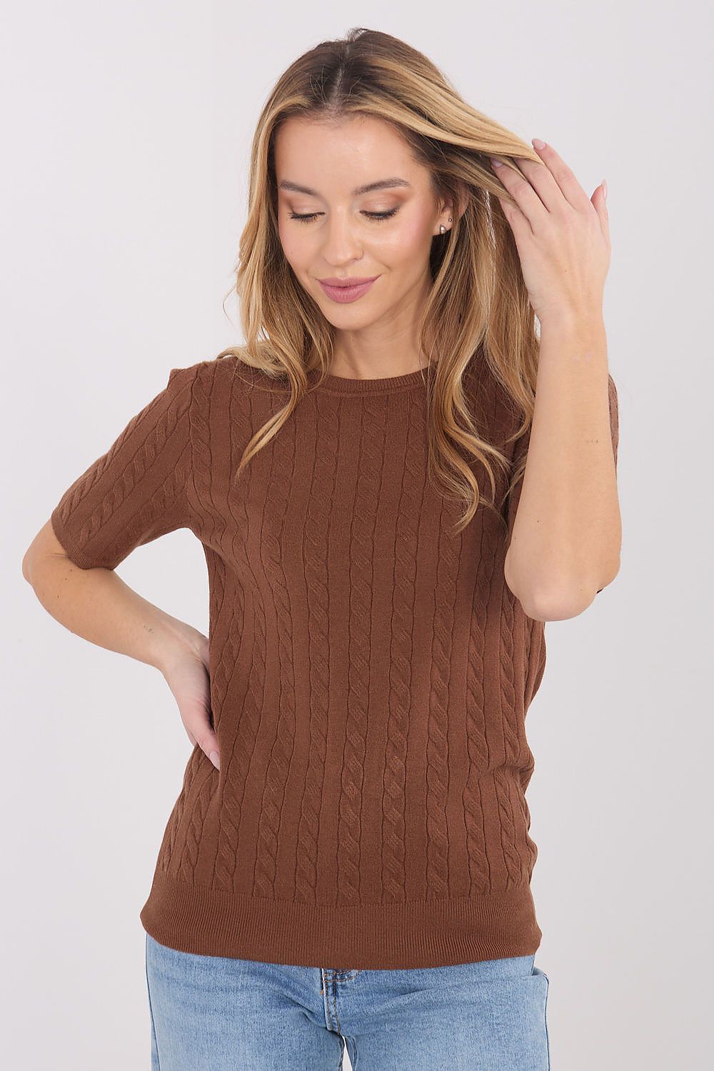  Kurzarm Pullover model 222831 Factory Price 