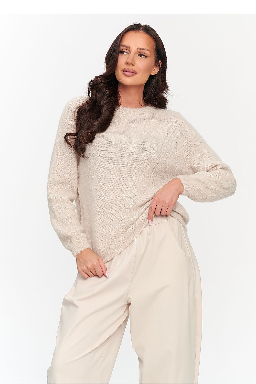  Pullover model 230854 Makadamia 