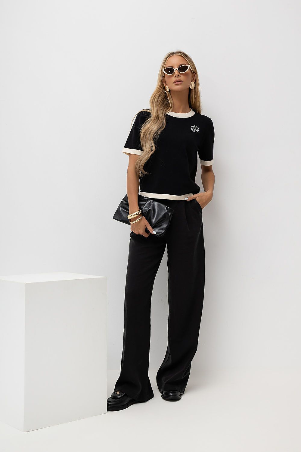  Kurzarm Pullover model 230901 Italy Moda 