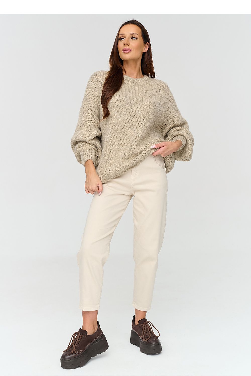  Pullover model 231987 Makadamia 
