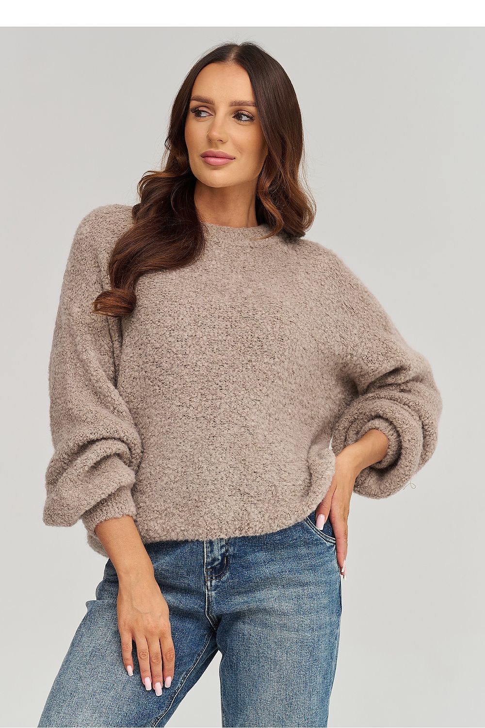 Pullover model 232005 Makadamia 