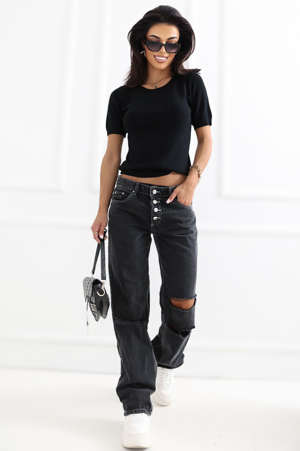  Kurzarm Pullover model 232576 Factory Price 