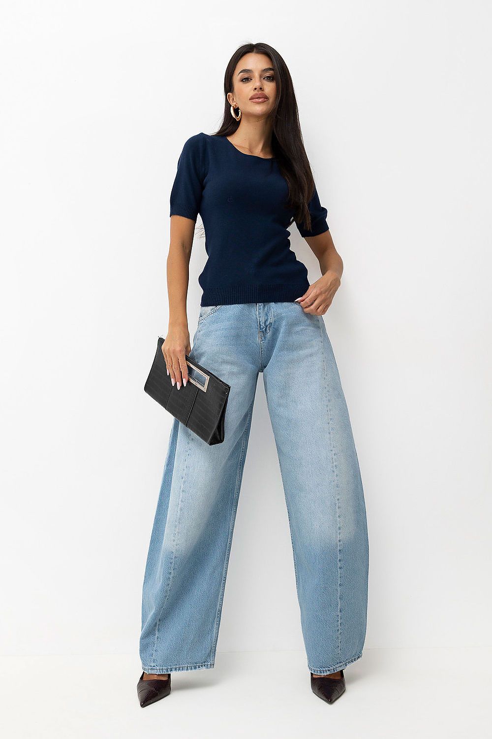  Kurzarm Pullover model 232580 Factory Price 