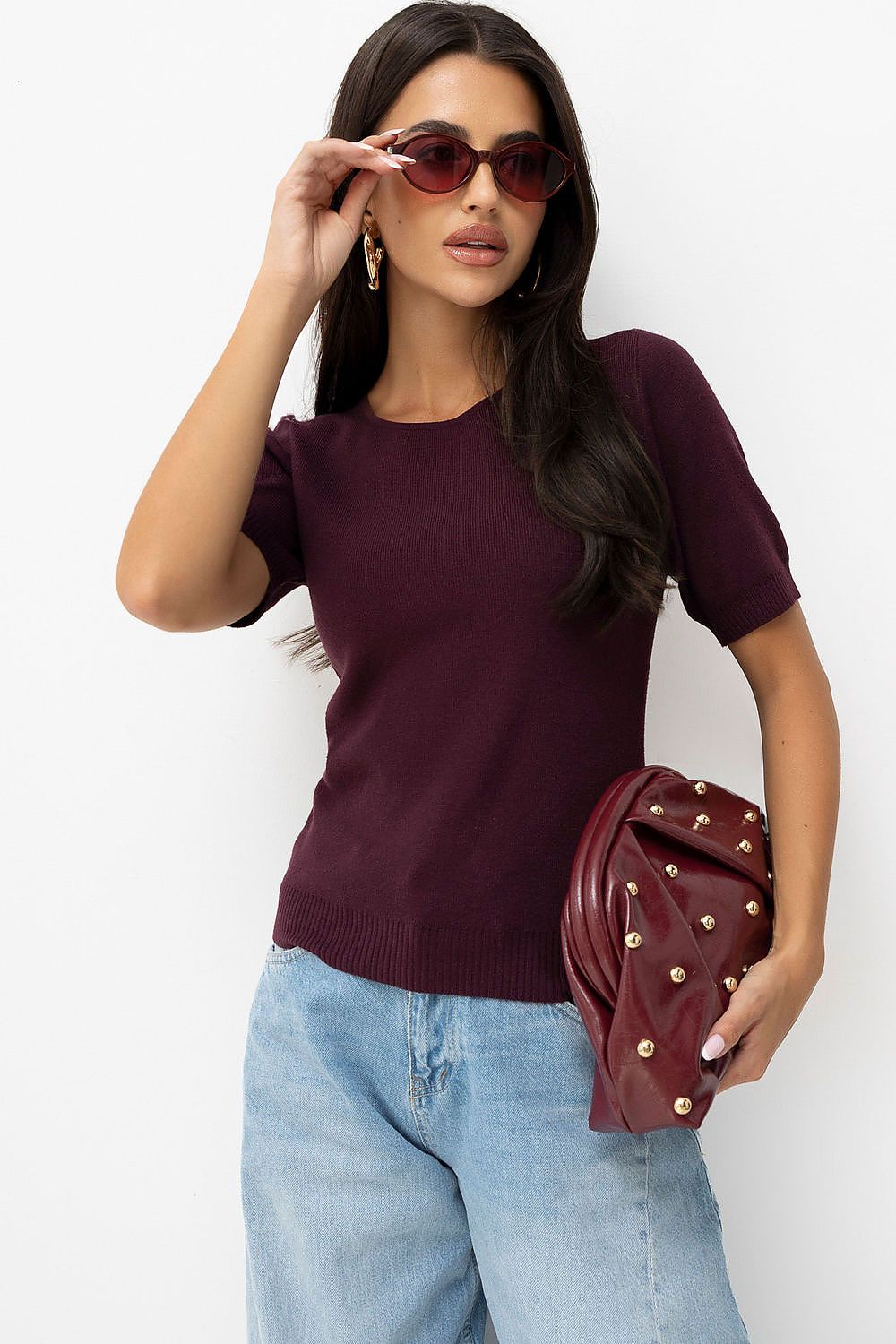  Kurzarm Pullover model 232582 Factory Price 