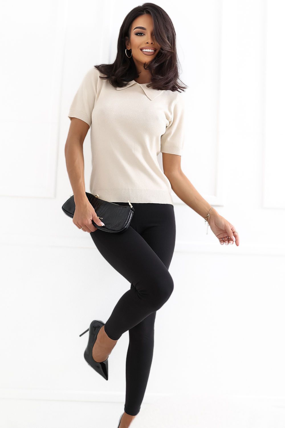  Kurzarm Pullover model 232584 Factory Price 