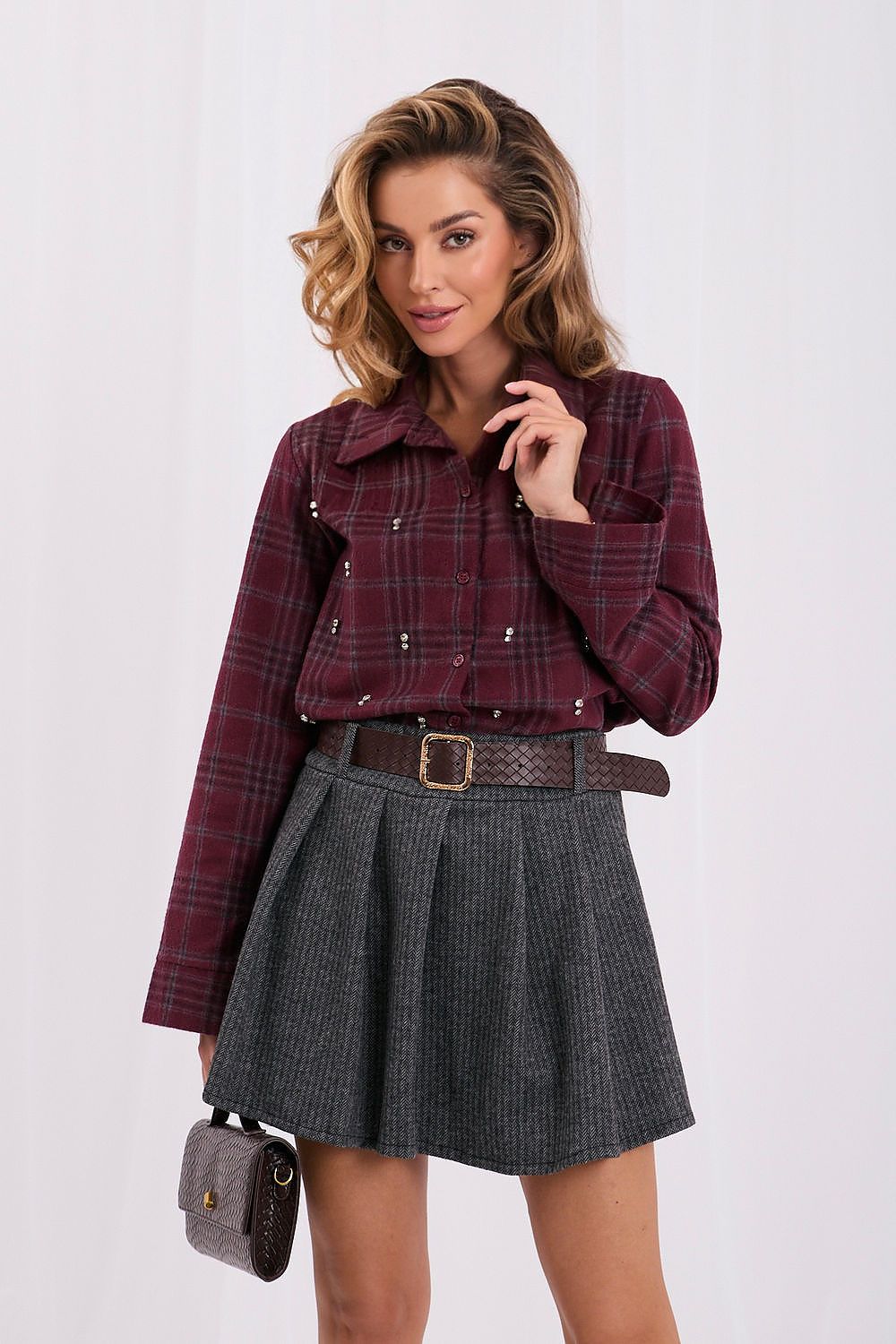  Langarm Hemd model 232591 Italy Moda 