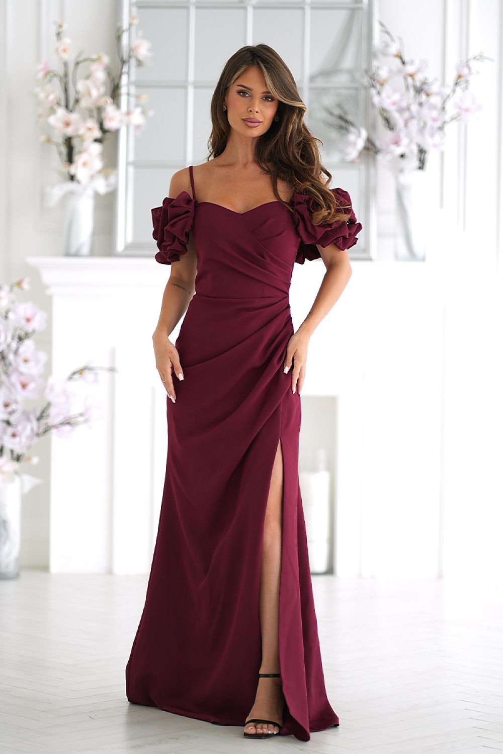  Langes Kleid model 232801 Bicotone 