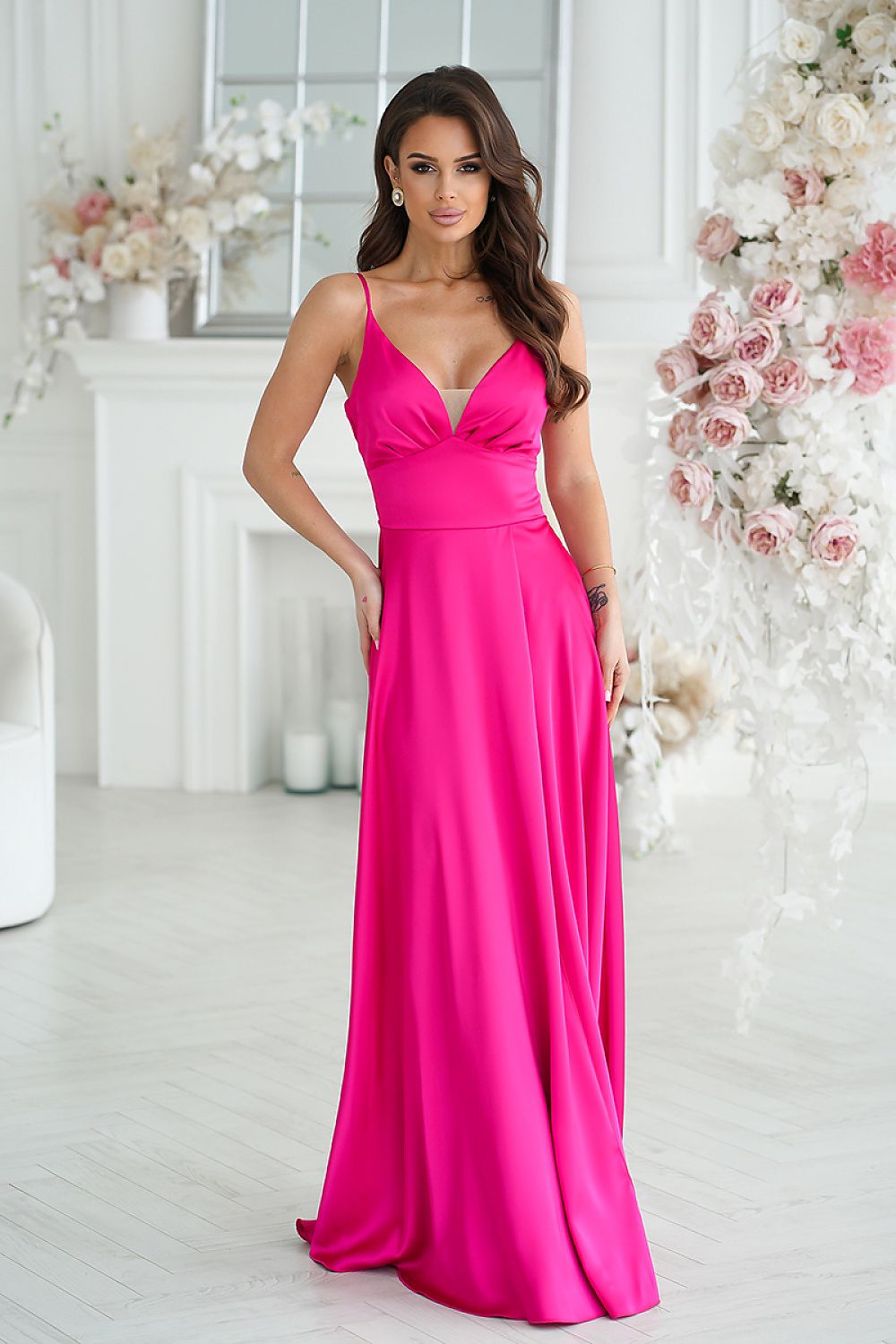  Langes Kleid model 232803 Bicotone 