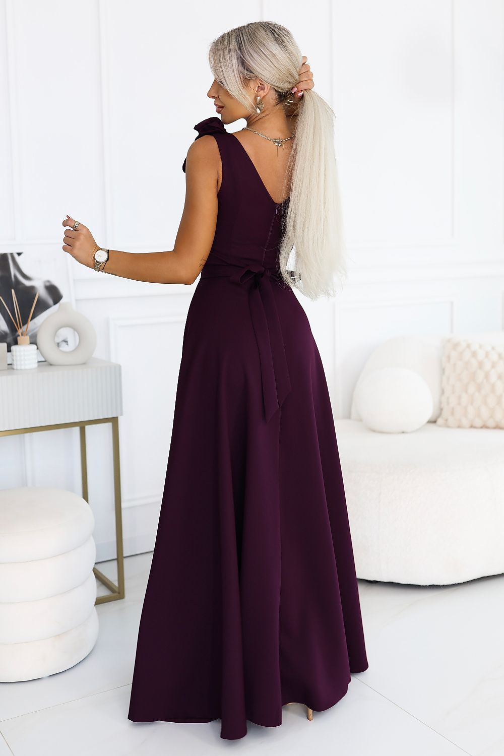  Langes Kleid model 232815 Numoco 