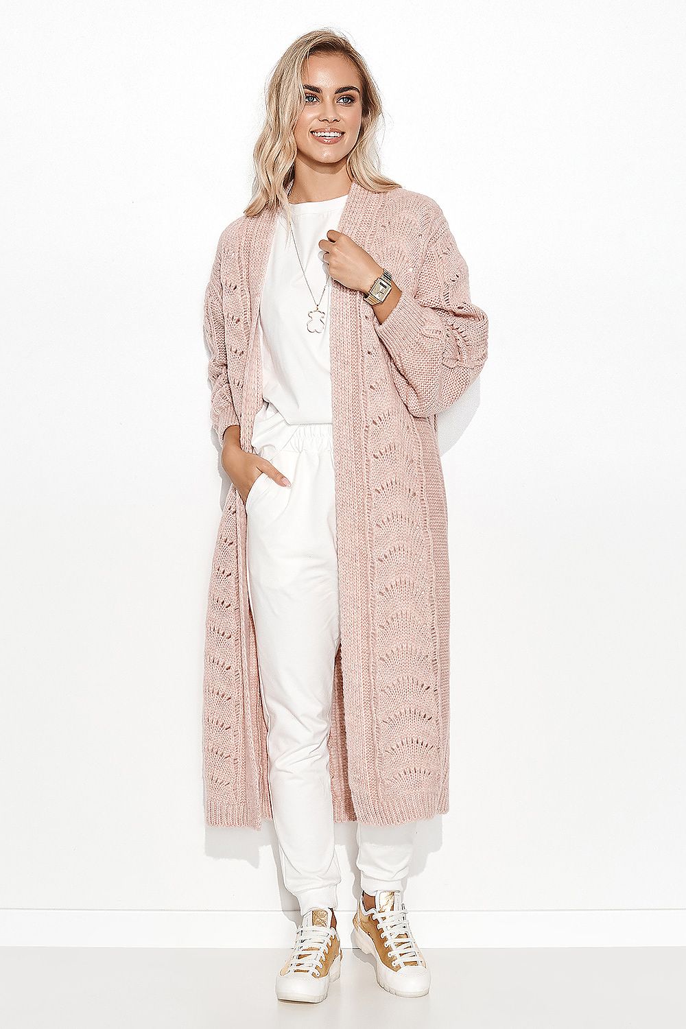 Cardigan Model 162649 Makadamia