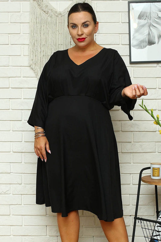 Plus-Size Kleider Model 168959 Karko