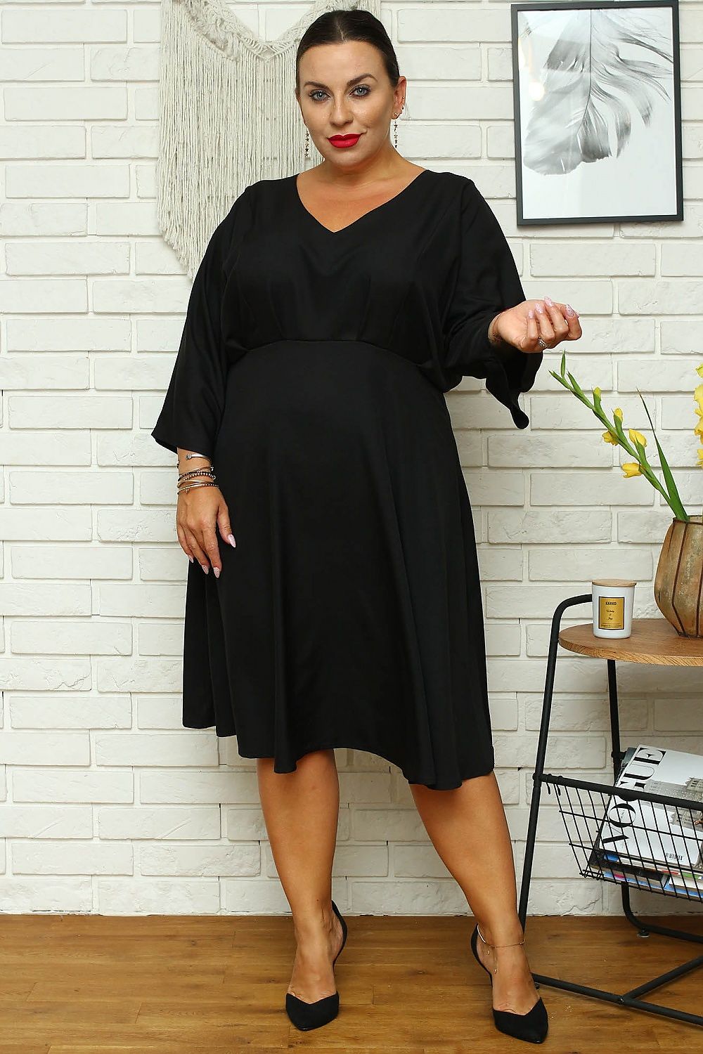 Plus-Size Kleider Model 168959 Karko