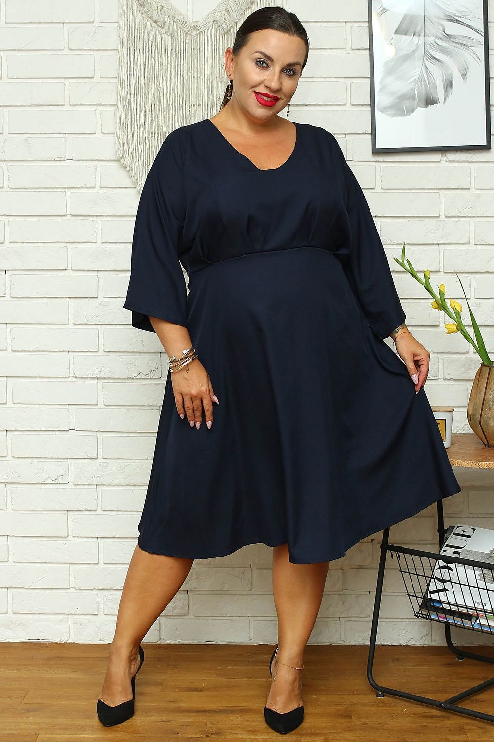 Plus-Size Kleider Model 168960 Karko