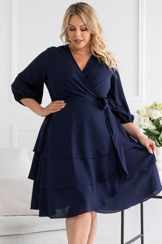 Plus-Size Kleider Model 168966 Karko