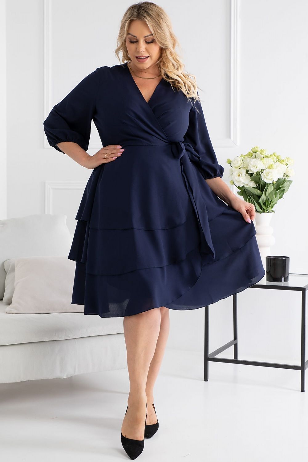 Plus-Size Kleider Model 168966 Karko