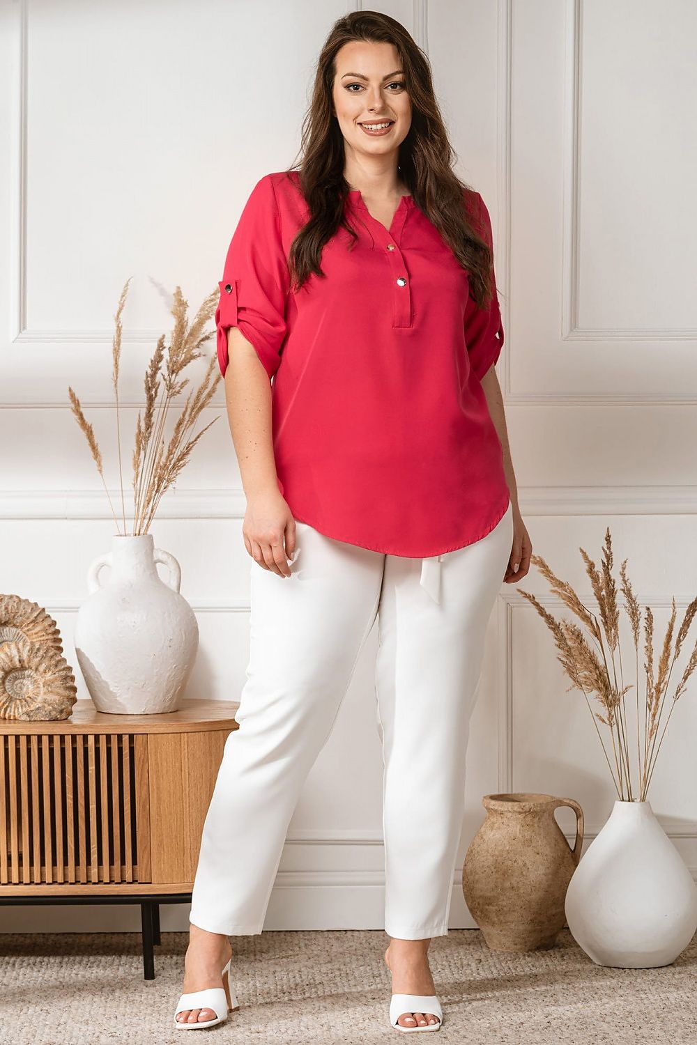 Plus-Size Bluse Model 168990 Karko