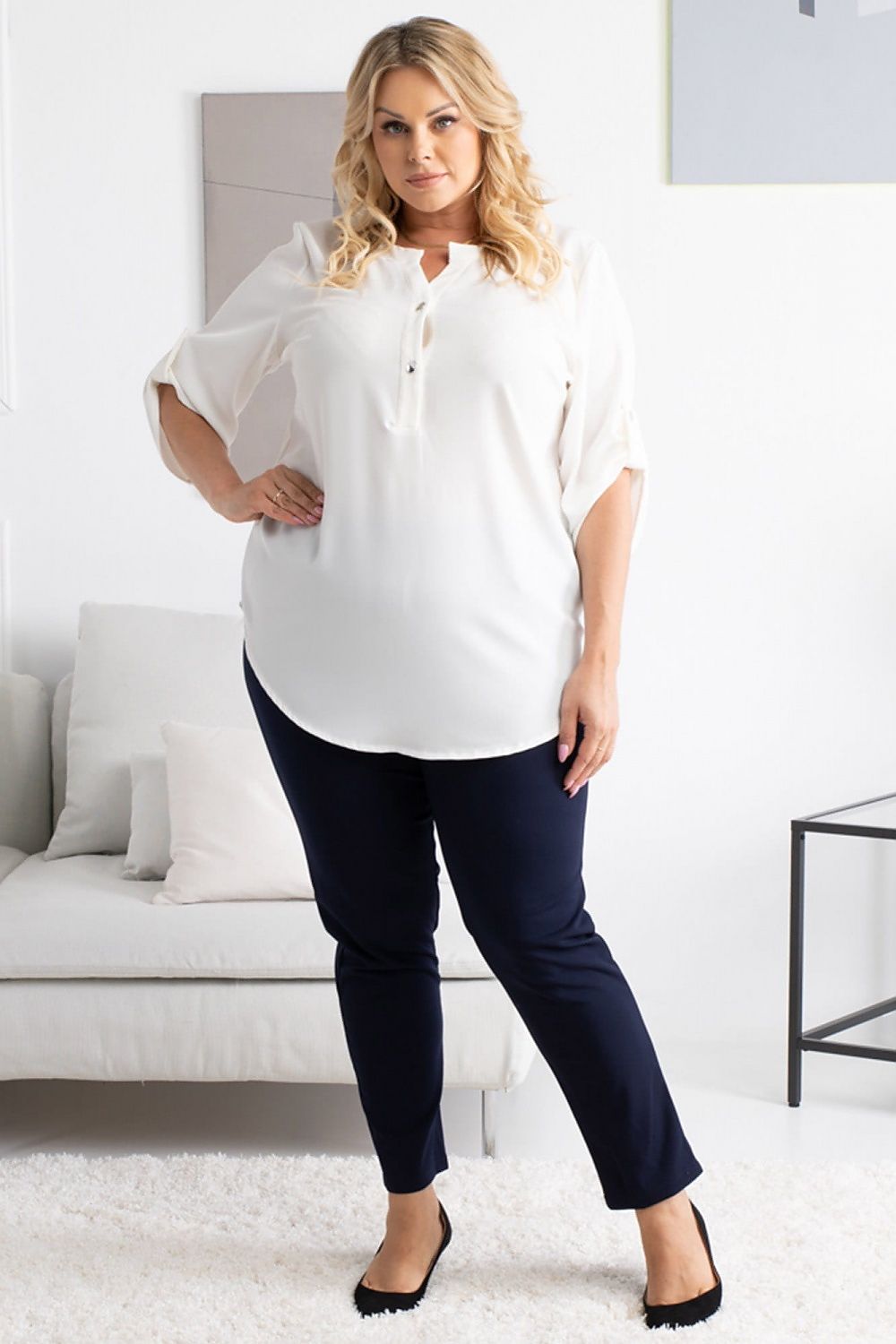 Plus-Size Bluse Model 168994 Karko