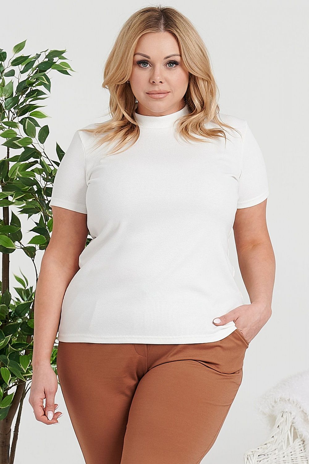 Plus-Size Bluse Model 169018 Karko