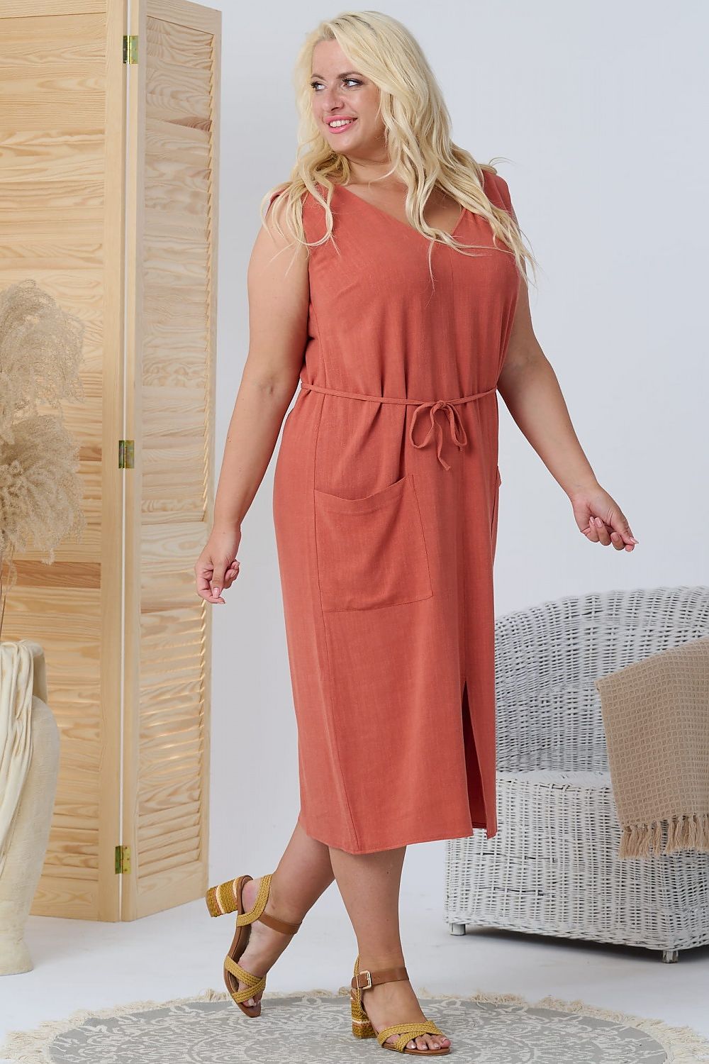 Plus-Size Kleider Model 169038 Karko