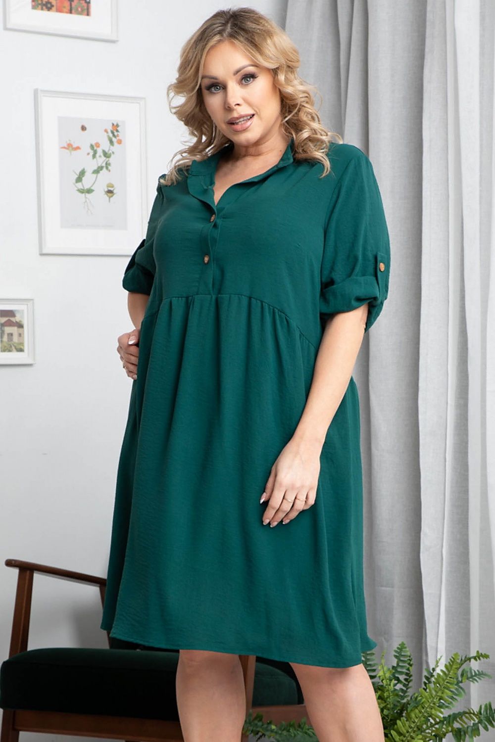 Plus-Size Kleider Model 169058 Karko