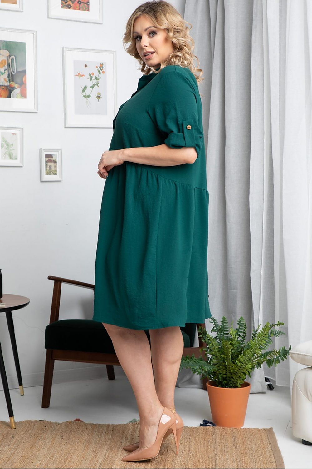 Plus-Size Kleider Model 169058 Karko