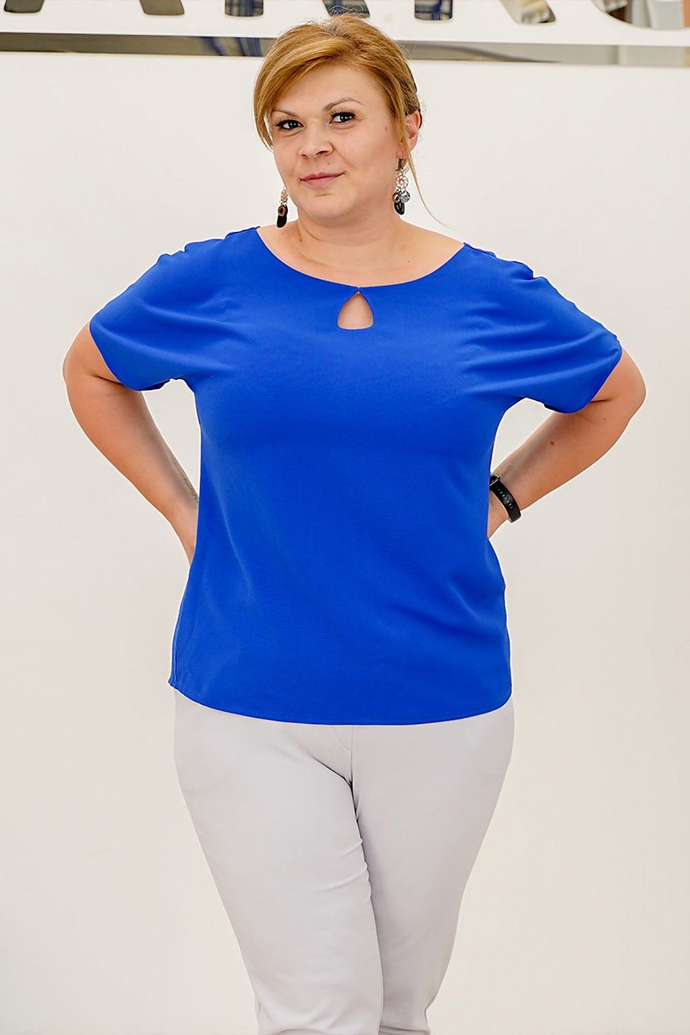 Plus-Size Bluse Model 169138 Karko