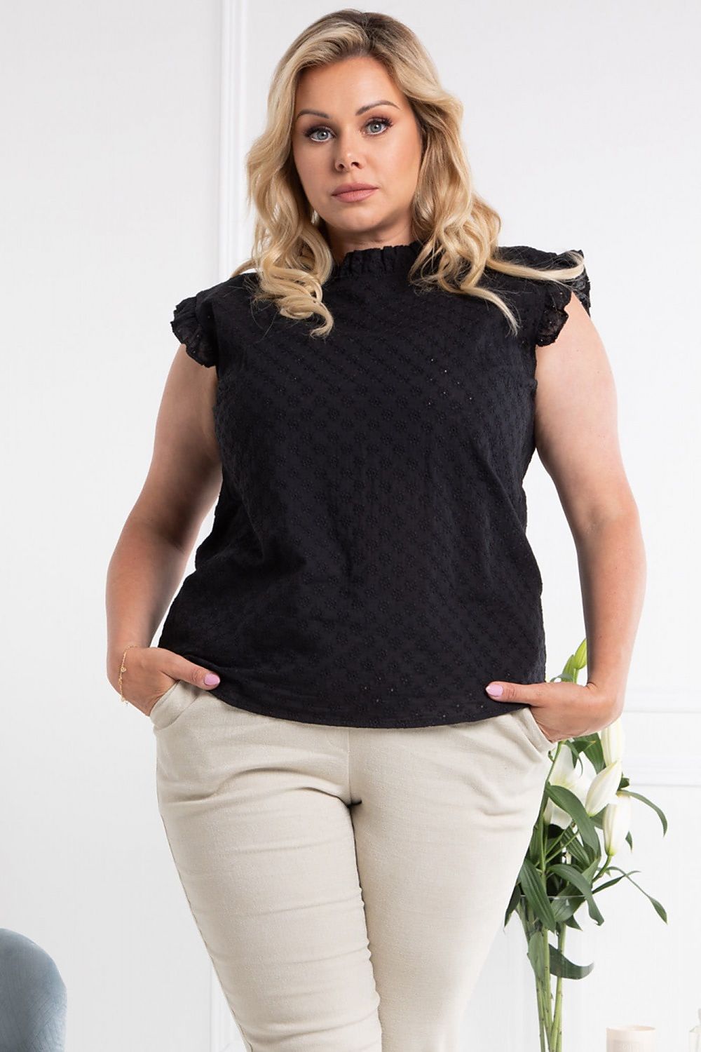 Plus-Size Bluse Model 169168 Karko