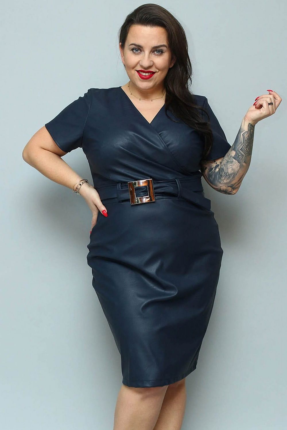 Plus-Size Kleider Model 169645 Karko