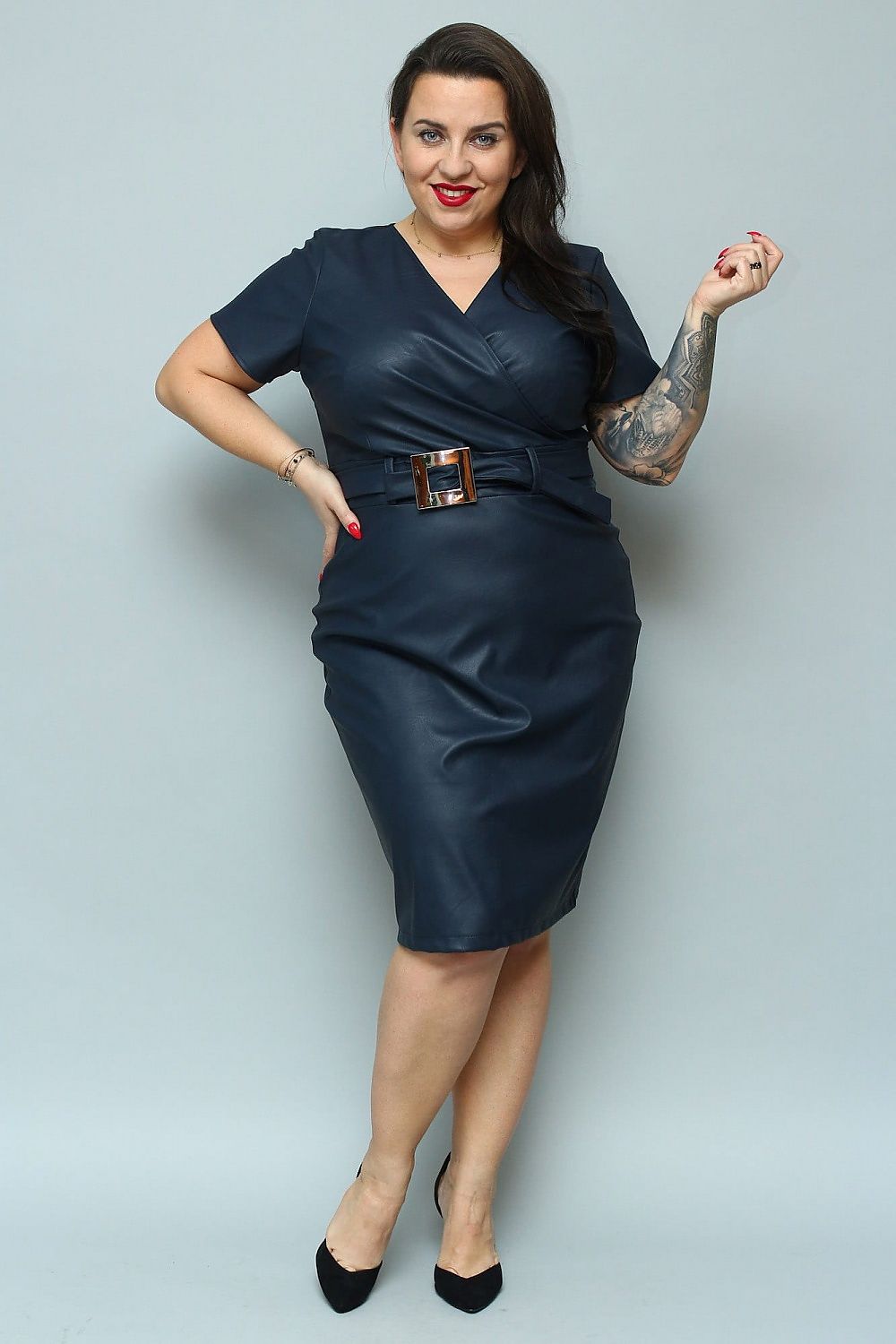 Plus-Size Kleider Model 169645 Karko