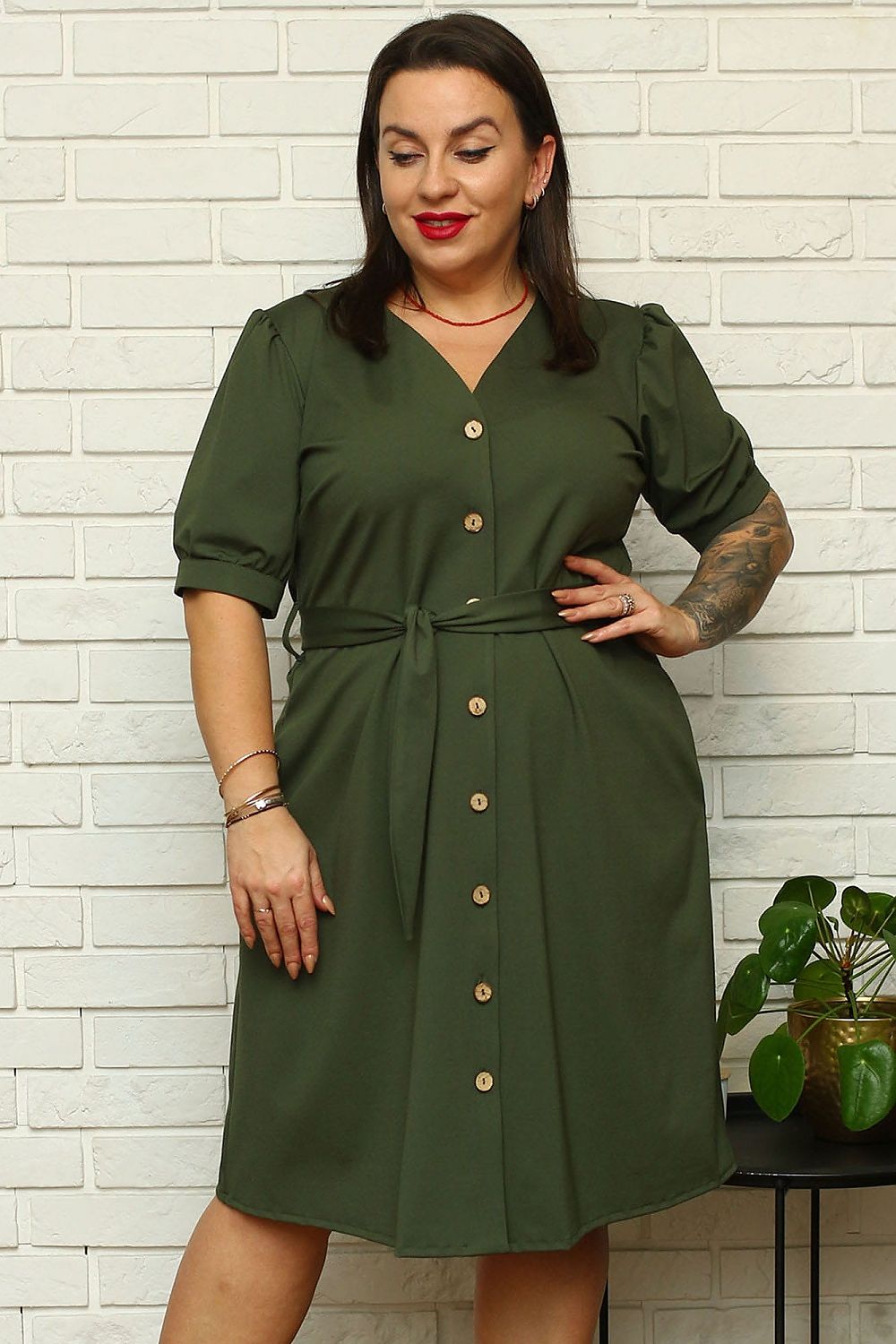 Plus-Size Kleider Model 169675 Karko