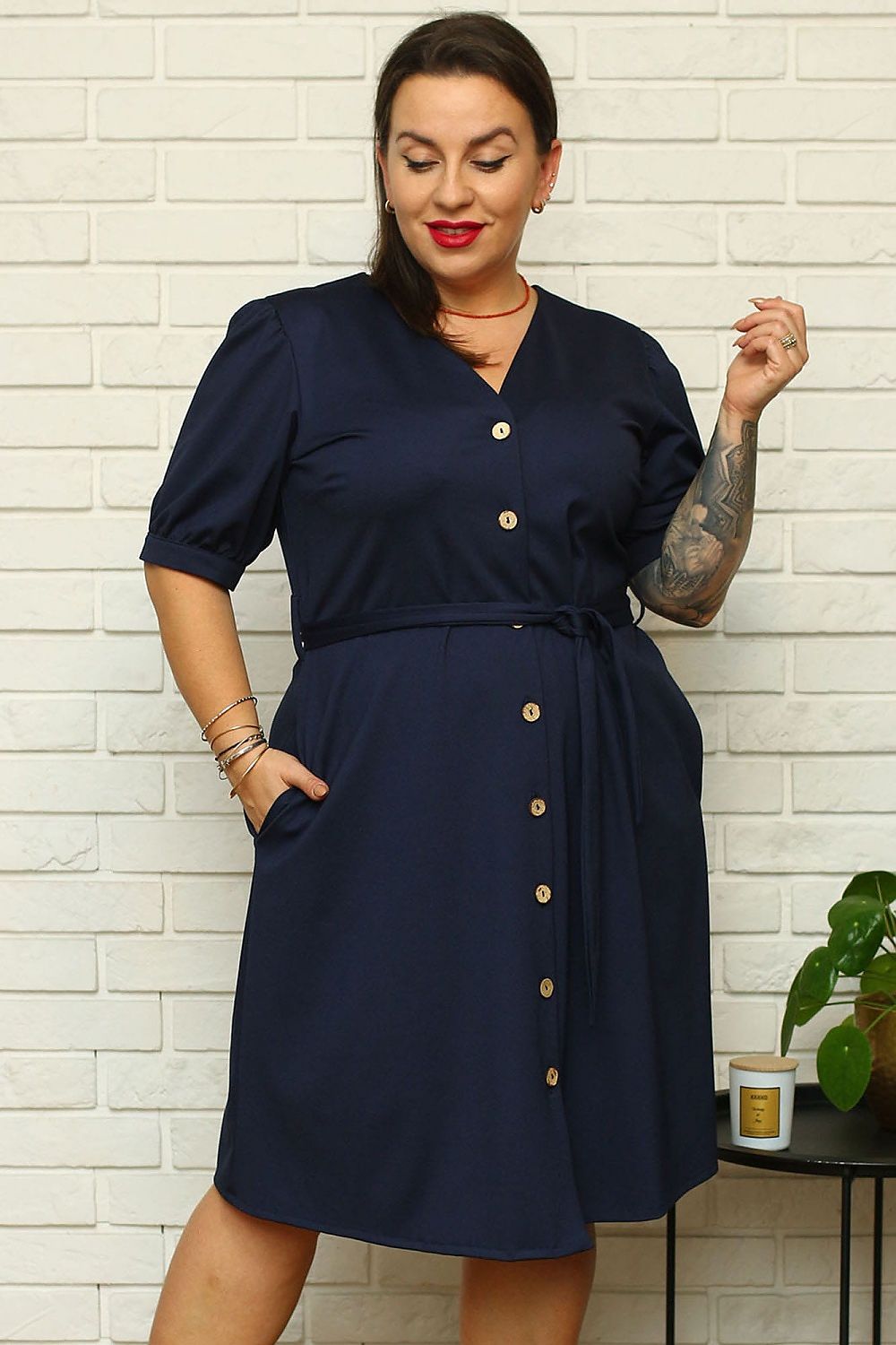 Plus-Size Kleider Model 169677 Karko